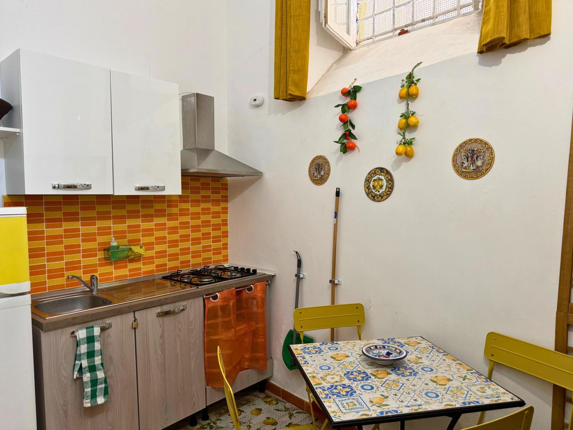 Ferienwohnung Orange Lemon Center Palermo Exterior foto