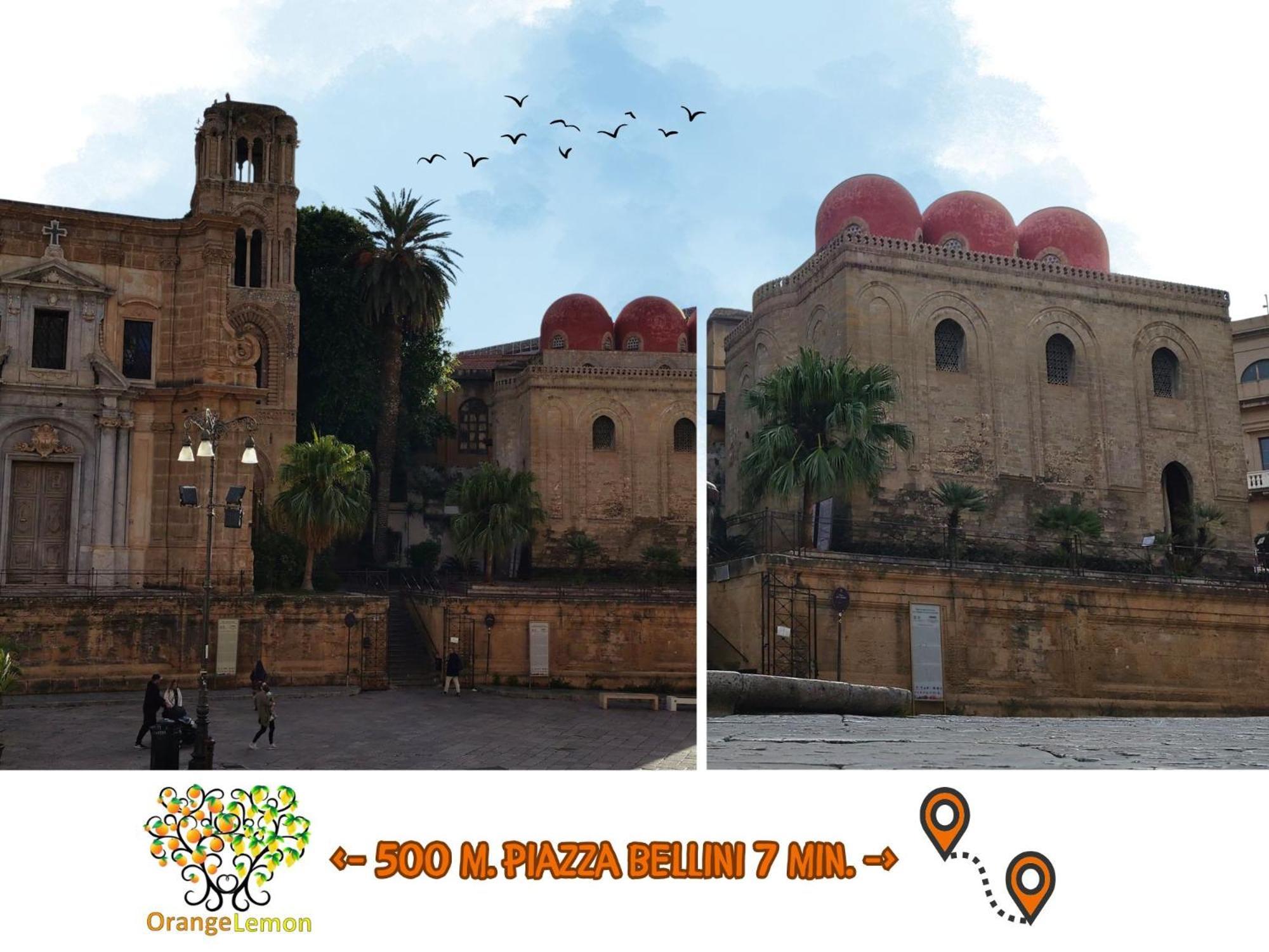 Ferienwohnung Orange Lemon Center Palermo Exterior foto
