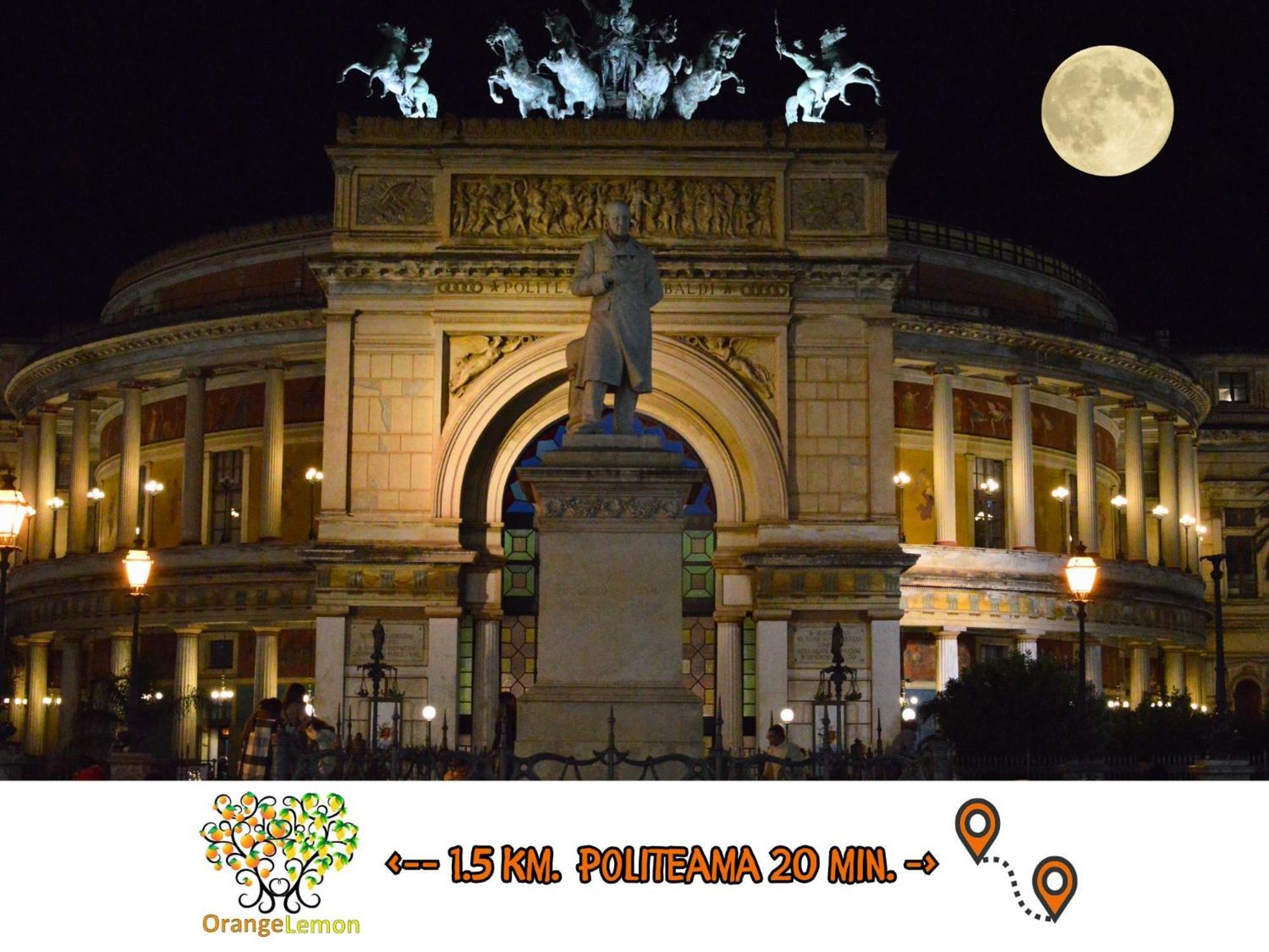 Ferienwohnung Orange Lemon Center Palermo Exterior foto